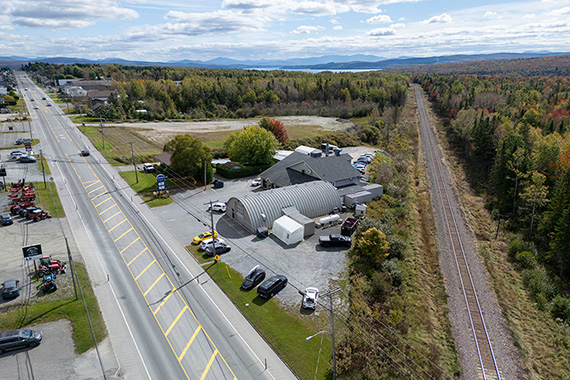 Bilodeau Collision bâtiment extérieur - Lac-Mégantic